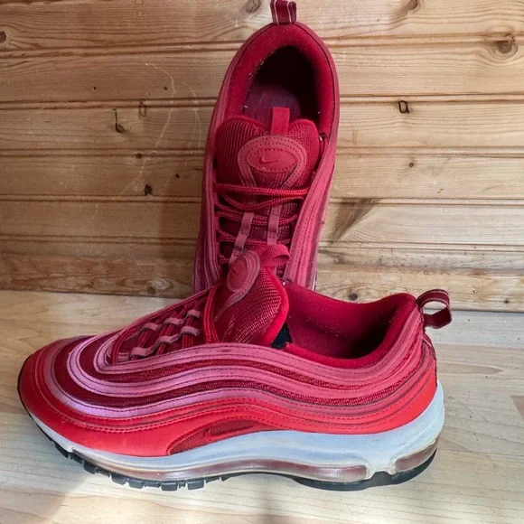 Nike Air Max 97 Hyperfuse Athletic Sneakers Women's Size Red